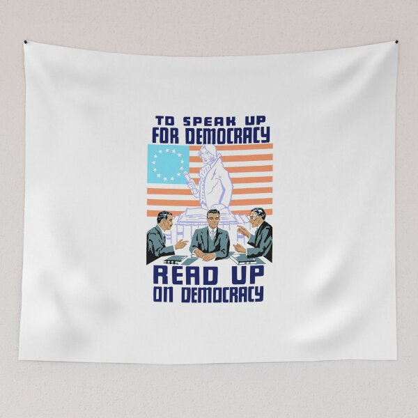 Item preview, To speak up for democracy - Read up on democracy designed and sold by warishellstore.