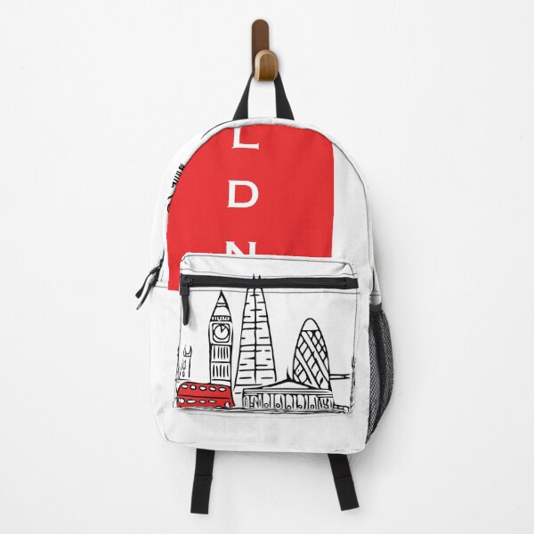 Item preview, London cityscape sketch LDN Red designed and sold by RT-art.