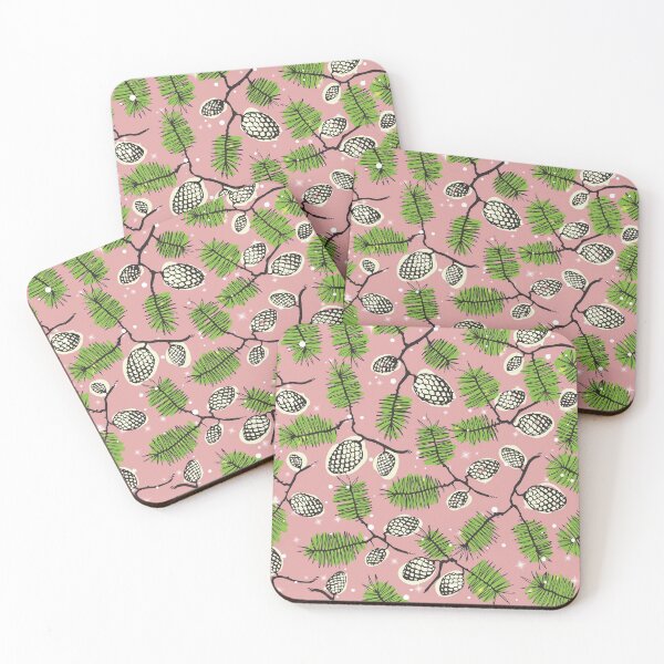 Item preview, Fir Cones and Twigs Spruce Design designed and sold by PurpleTank.