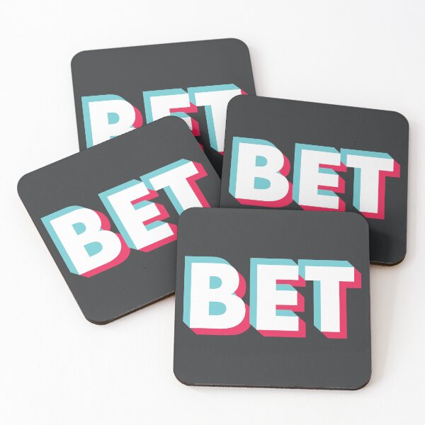 Item preview, Bet Glitch White designed and sold by BeyondTheDeck.