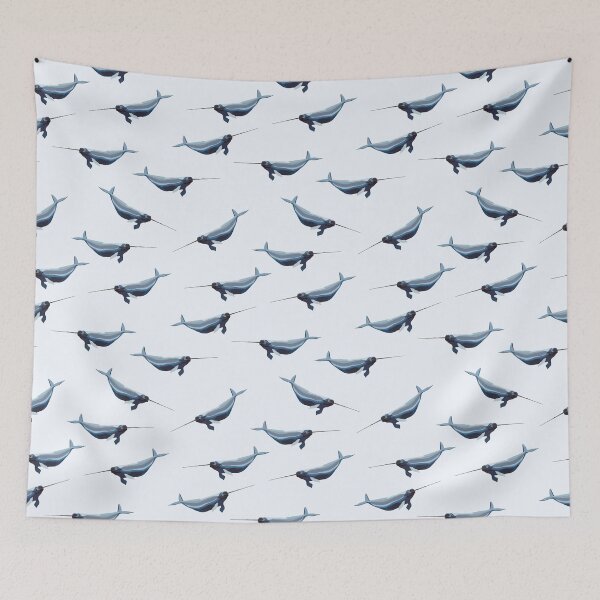 Item preview, Narwhals, the Unicorn of the Sea designed and sold by Hodgepodge Bricolage.