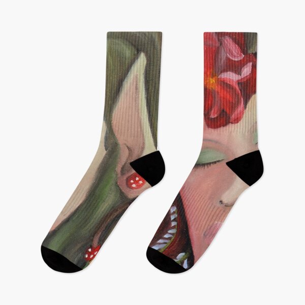 Item preview, Woodland elfin from Oil painting designed and sold by zenartwear.