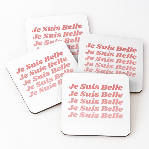 Item preview, Je Suis Belle, French Phrase, France Quote designed and sold by RougeAtelier.