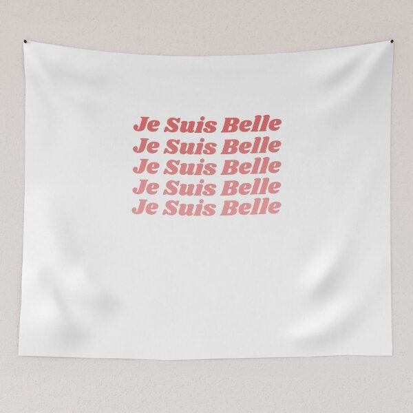 Item preview, Je Suis Belle, French Phrase, France Quote designed and sold by RougeAtelier.