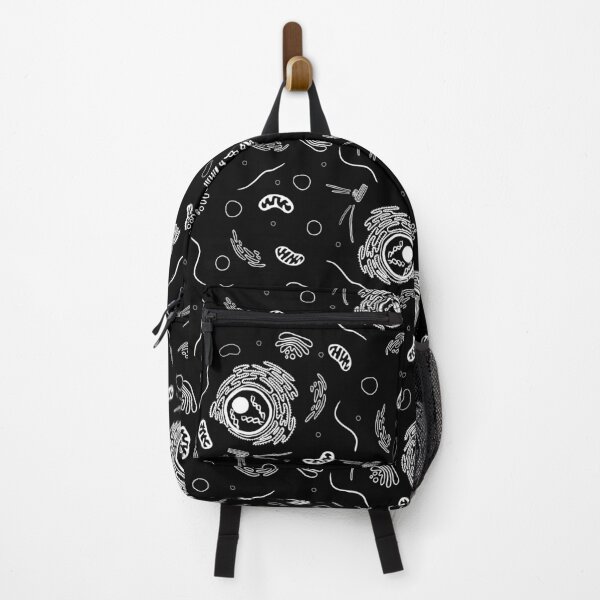 Item preview, Cell Organelles - White on Black designed and sold by Hodgepodge Bricolage.