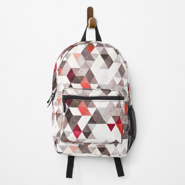 Item preview, Brown Triangles Pattern designed and sold by MugsMe.