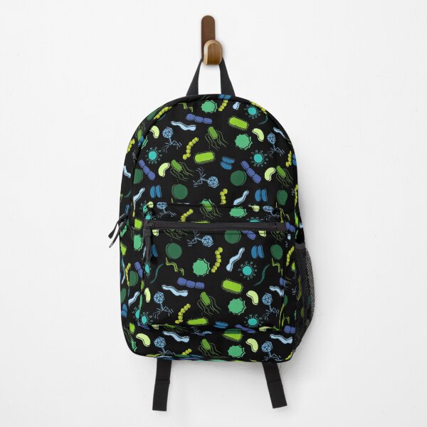 Item preview, Microbiology - Color on Black designed and sold by Hodgepodge Bricolage.