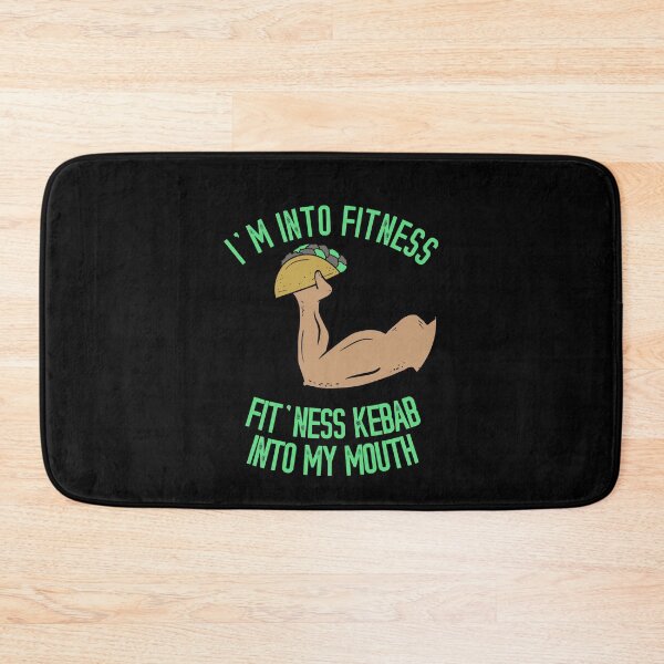 Item preview, I'm into Fitness Kebab into My Mouth Funny Kebab designed and sold by Dan66.