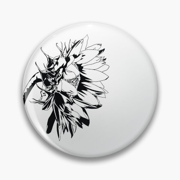 Item preview, Black and White sunflower  designed and sold by sarahlowedesign.