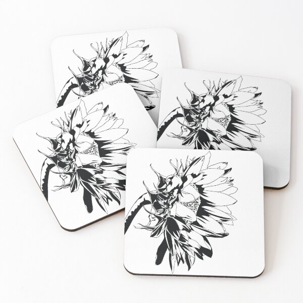 Item preview, Black and White sunflower  designed and sold by sarahlowedesign.
