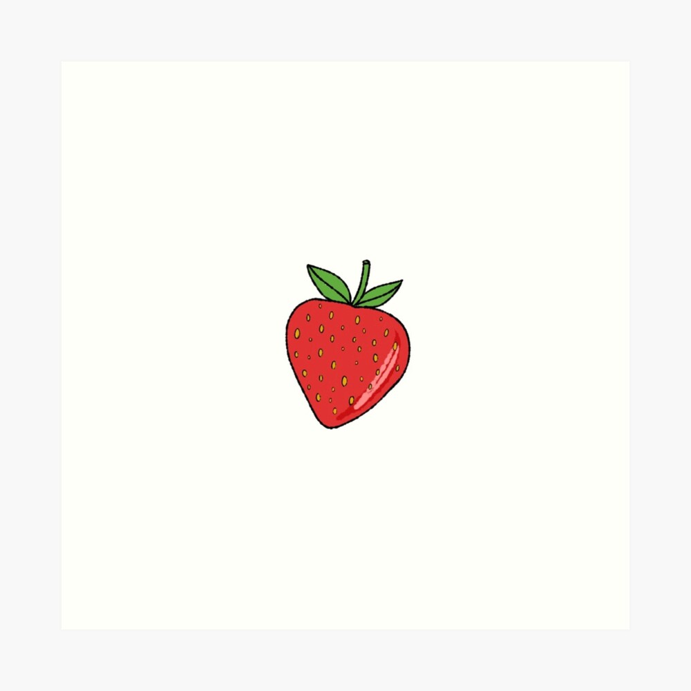 How To Draw a Strawberry - Made with HAPPY