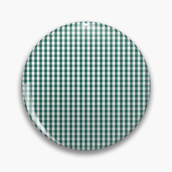 Item preview, Mini Celebration Town Dark Green and White Gingham Check designed and sold by CelebrationTown.