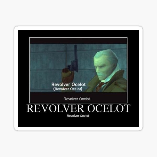 Item preview, Revolver ocelot designed and sold by thatguy2000.