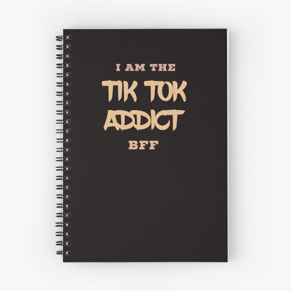 Item preview, I am the tik tok addict BFF and I laugh out loud with my friend designed and sold by PaperDreamPod.
