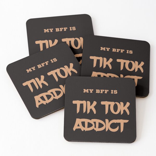 Item preview, My BFF is tik tok addict and we laugh out loud together. designed and sold by PaperDreamPod.