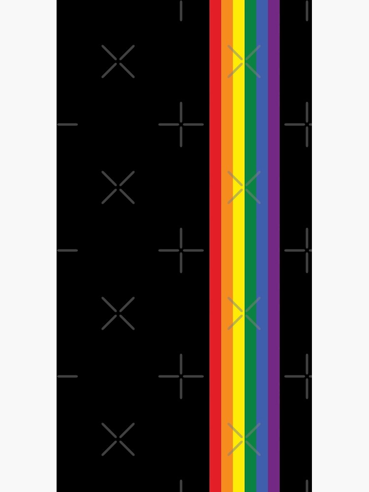 Artwork view, Rainbow Pride LGBT Strip  designed and sold by Ricaso