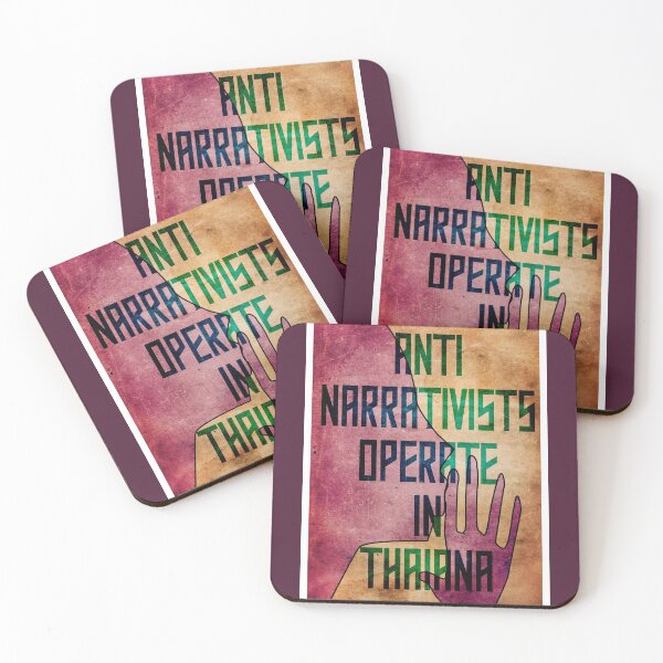 Item preview, Anti-Narrativists Operate in Thaiana designed and sold by fdlee.
