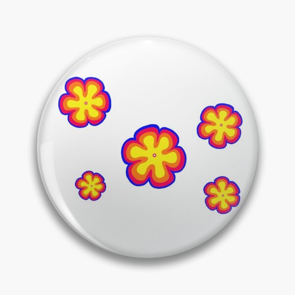 Item preview, 70's style flowers designed and sold by abigailscherer.