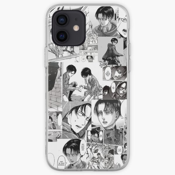Levi Manga Collage Coque souple iPhone