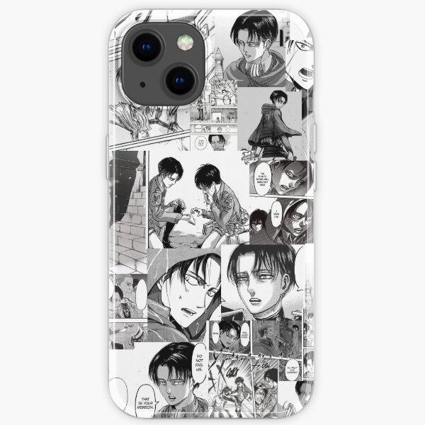 Levi Manga Collage iPhone Soft Case