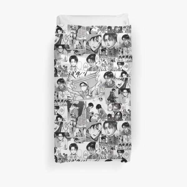 Levi Manga Collage Housse de couette