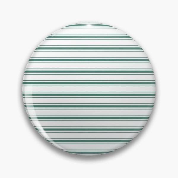Item preview, Large Celebration Town Dark Green Horizontal Mattress Ticking on White  designed and sold by CelebrationTown.