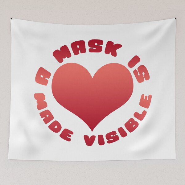Item preview, A Mask is Love Made Visible designed and sold by YouAreHereArt.