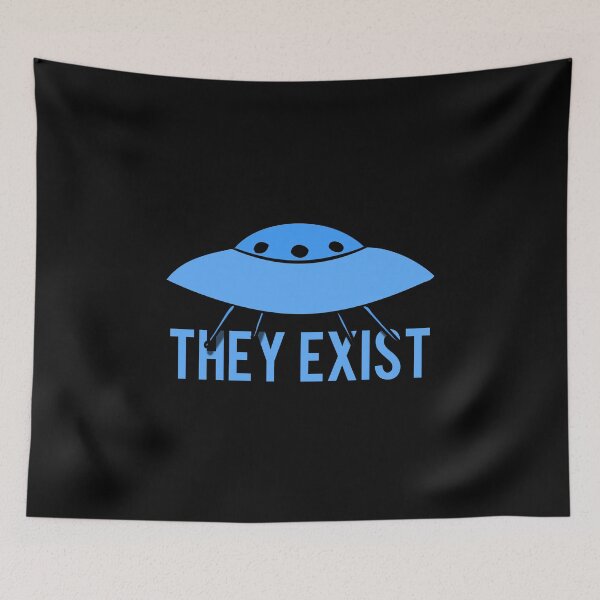 Item preview, They Exist UFO Aliens designed and sold by flippinsg.