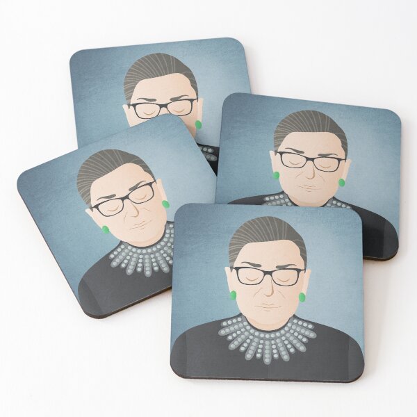 Item preview, RUTH BADER GINSBURG • Minimalist Portrait • Three-Legged Dane • Notorious RBG designed and sold by ThreeLeggedDane.