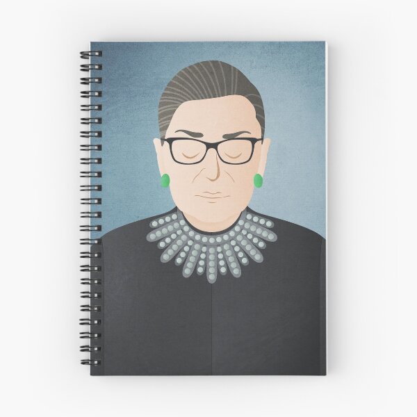 Item preview, RUTH BADER GINSBURG • Minimalist Portrait • Three-Legged Dane • Notorious RBG designed and sold by ThreeLeggedDane.