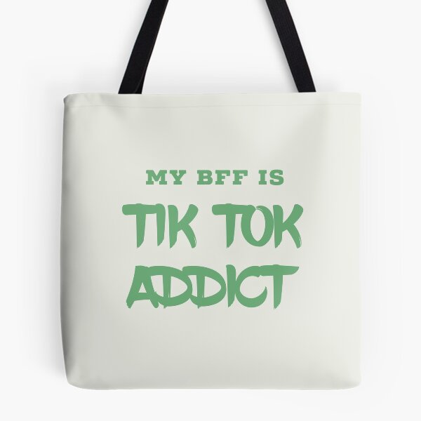 Item preview, My BFF is tik tok addict and we laugh out loud together. designed and sold by PaperDreamPod.
