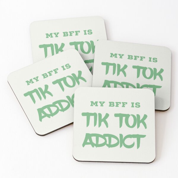 Item preview, My BFF is tik tok addict and we laugh out loud together. designed and sold by PaperDreamPod.