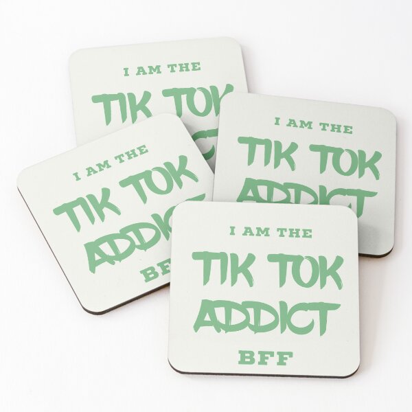 Item preview, I am the tik tok addict BFF and I laugh out loud with my friend.  designed and sold by PaperDreamPod.