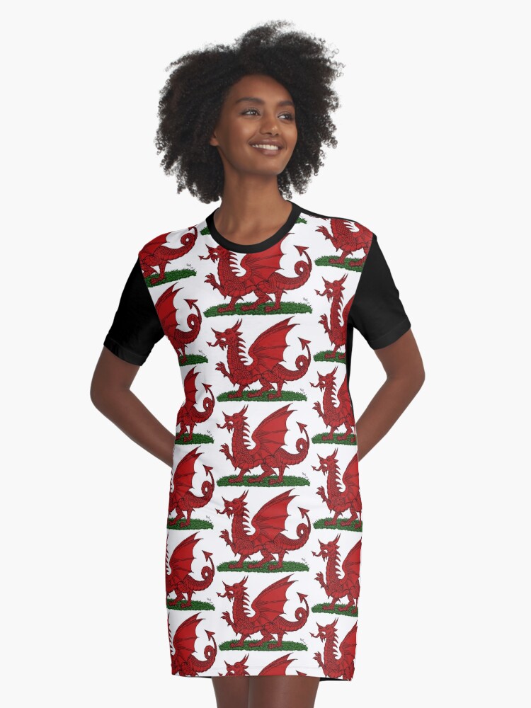 red dragon dress