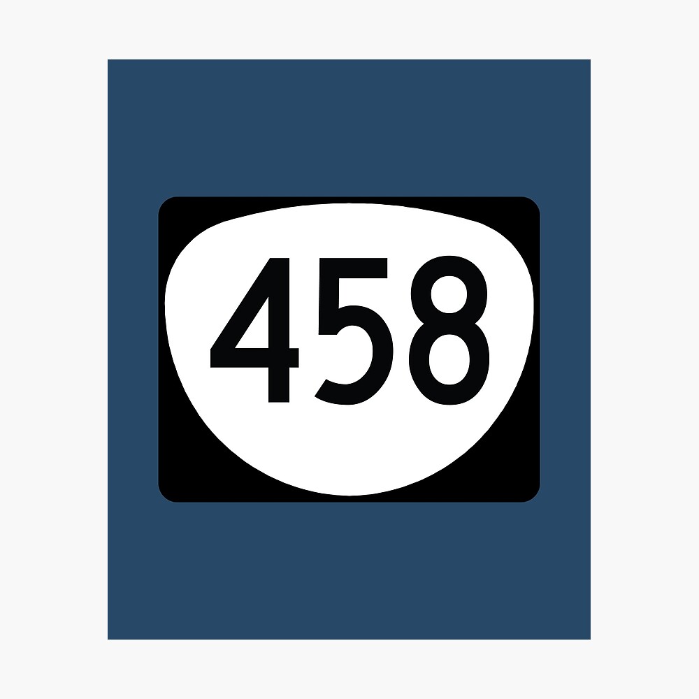 Oregon State Route 458 (Area Code 458)" Poster By Srnac | Redbubble Oregon State Route 458 (Area Code 458)" Poster By Srnac | Redbubble