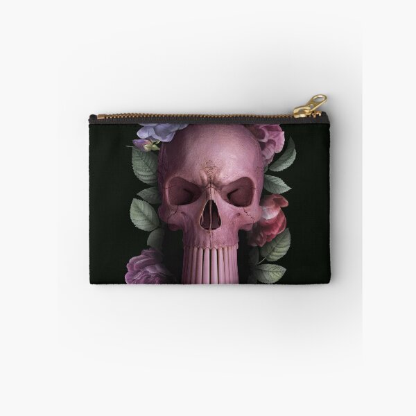 Item preview, skull and flowers and long teeth 02 designed and sold by Radu-Gabriel.