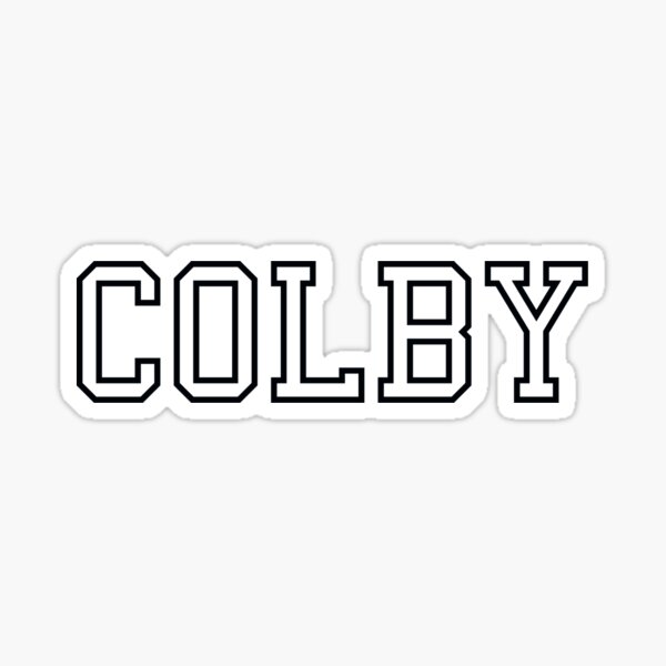 Colby Sticker