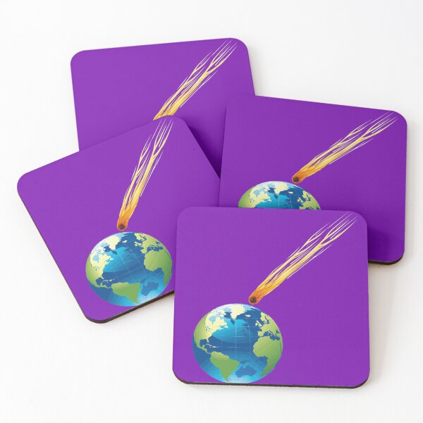Item preview, Meteorite hits planet Earth designed and sold by imadstor.