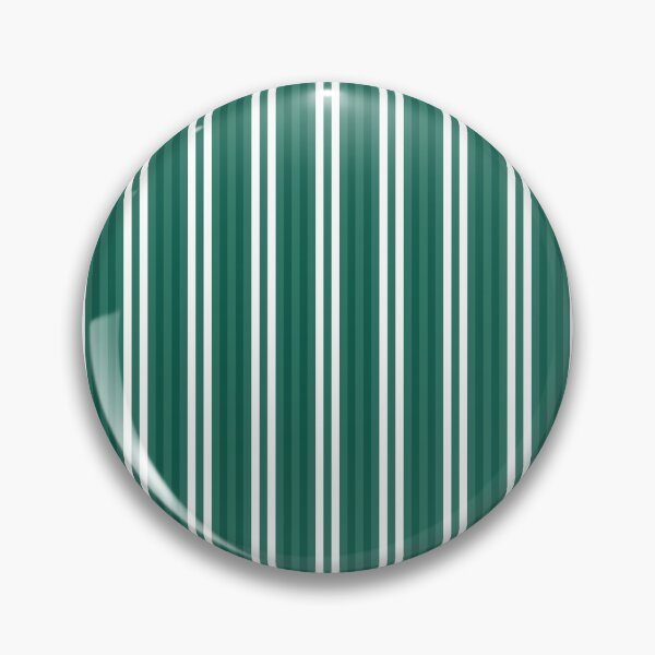 Item preview, Celebration Town Dark Green Double Vertical Stripe with White designed and sold by CelebrationTown.
