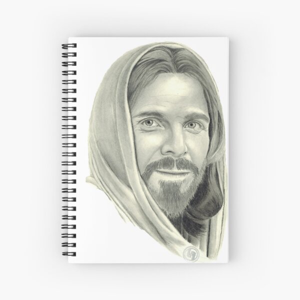 Cuaderno de espiral « hombre maravilloso que creo que es el Hijo de Dios y vive hoy. Si desea saber más acerca de Jesucristo, consulte el siguiente enlace: El dibujo se
