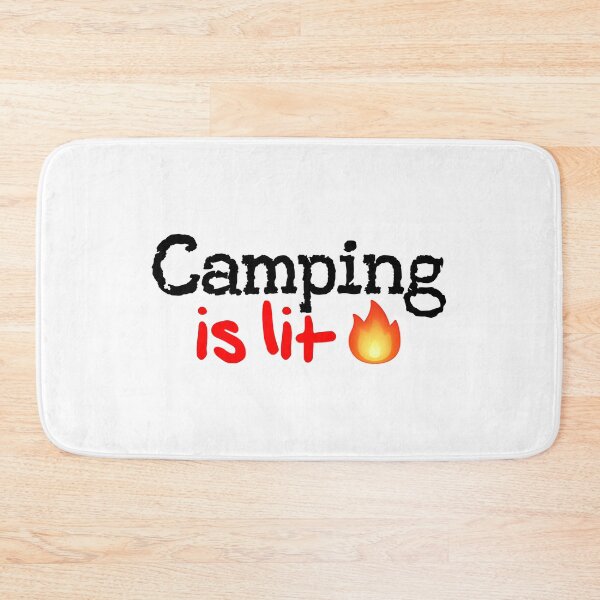 Item preview, Camping is Lit! designed and sold by DoodleDashCollective.