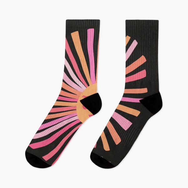 Item preview, Sunshine – Pink on Charcoal designed and sold by Cat Coquillette.