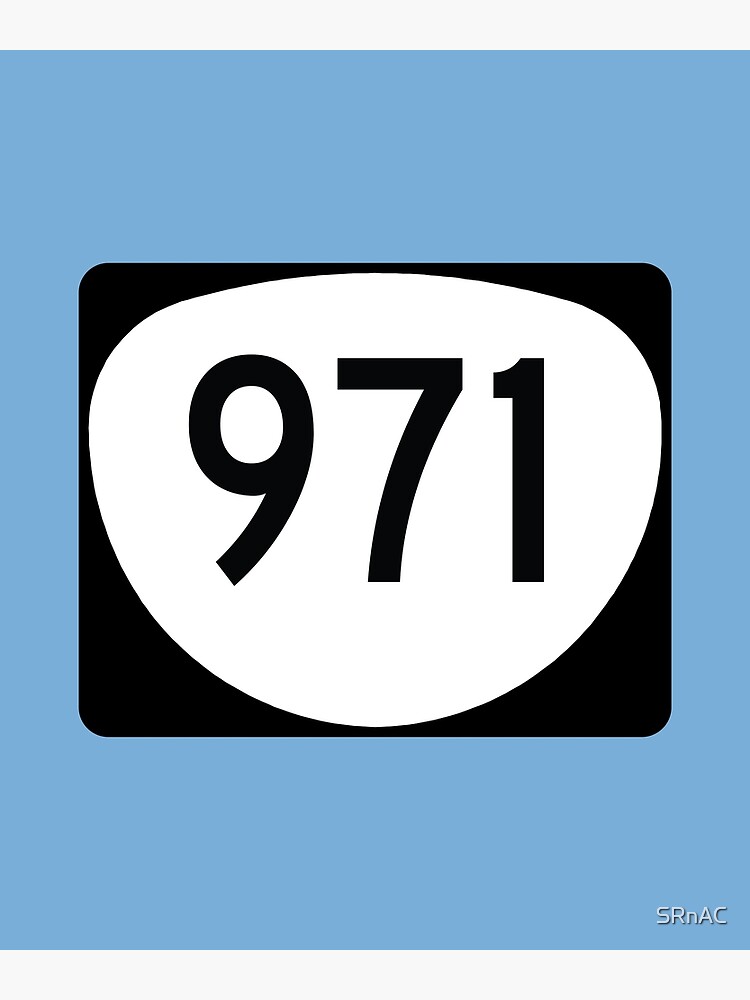 Oregon State Route 971 (Area Code 971) | Poster