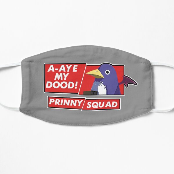 Disgaea Prinny my Dood ! Flat Mask