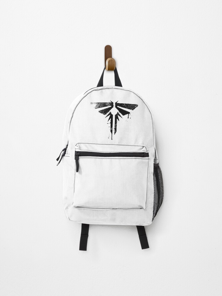 off white spray backpack