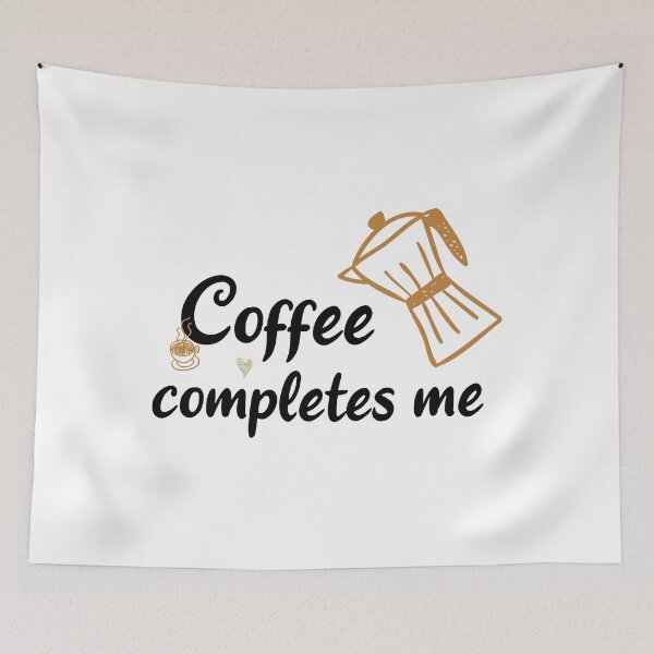 Item preview, Coffee completes me designed and sold by AdelDa19.
