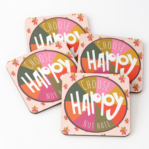 Item preview, Choose happy. Not hate. designed and sold by artmoms.
