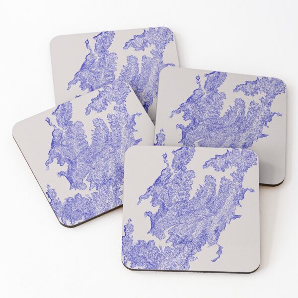 Item preview, D'Urville Island New Zealand - Blue designed and sold by d3noob.