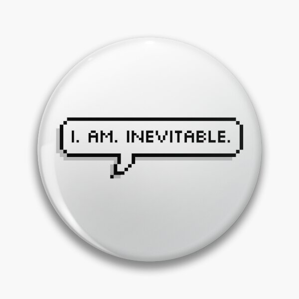 Item preview, I AM INEVITABLE STICKER designed and sold by Lemon  Merch.