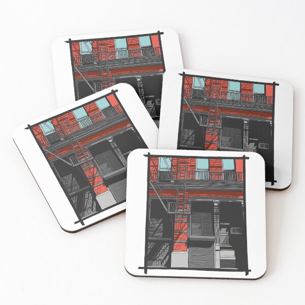 Item preview, New York City urban sketch designed and sold by thelazypigeon.